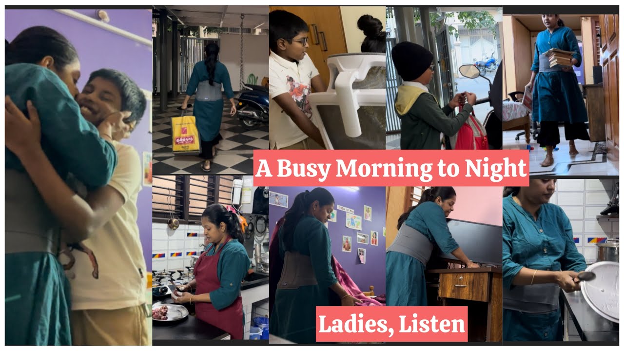 Late aa elundaal prachanai daan/Busy Morning to afternoon routine/Namba ippadidaan think pannanum 