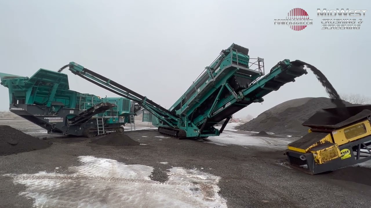 Asphalt Recycling with Powerscreen