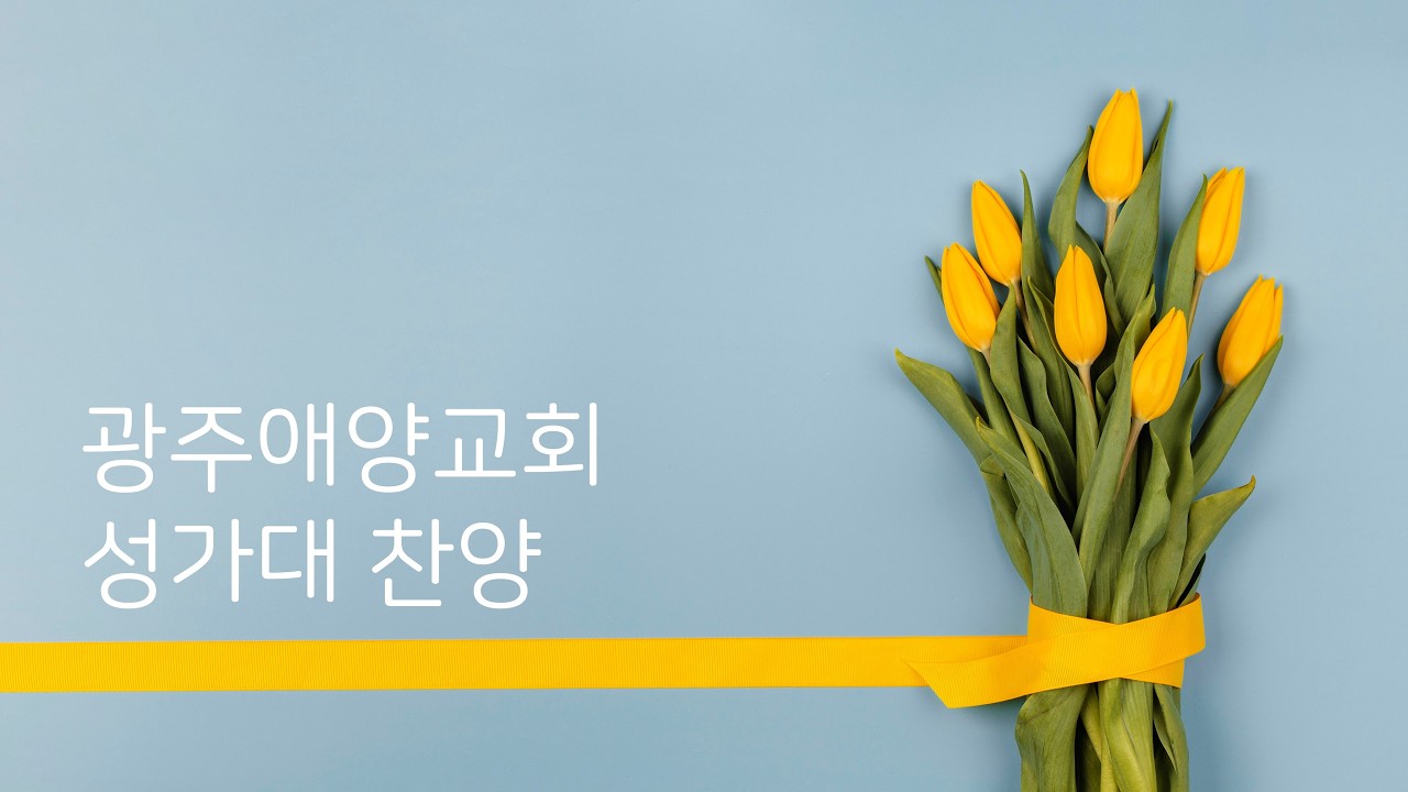 주 영광 선포하라 (2026.02.22 주일 찬양)