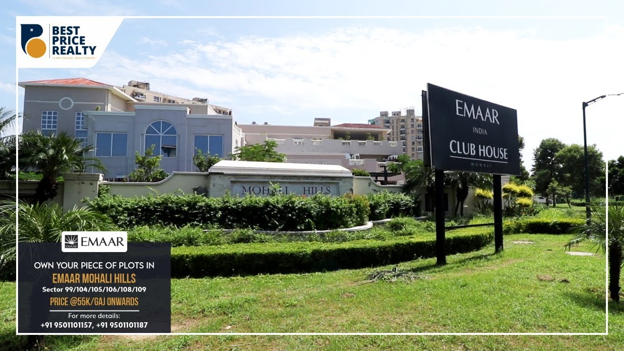 Dubai like Luxury in Mohali | Emaar Mohali Hills| GMADA Approved Mega Township