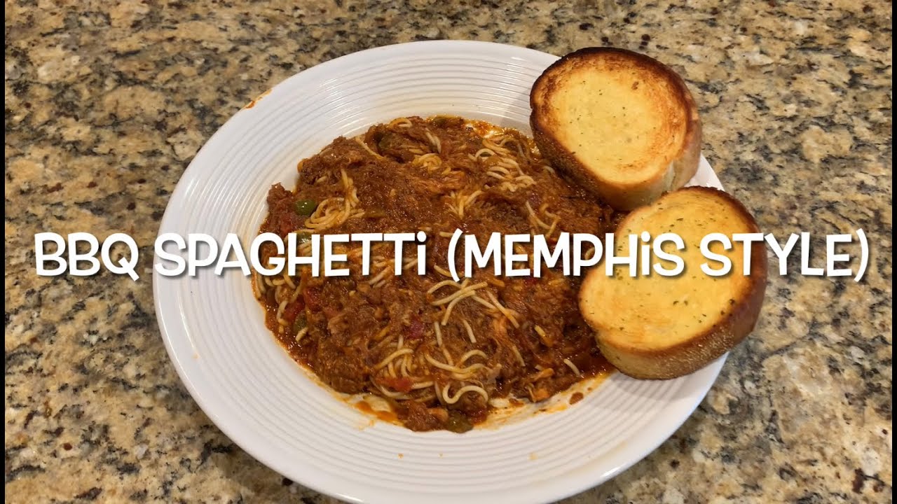 Pulled Pork BBQ Spaghetti (Memphis Style)