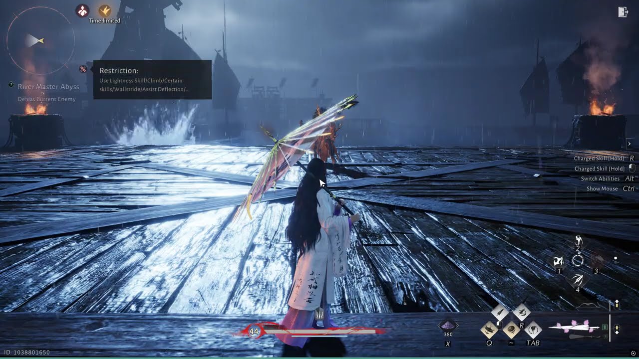 [Where Winds Meet]  No-Hit  Abyss River Master
