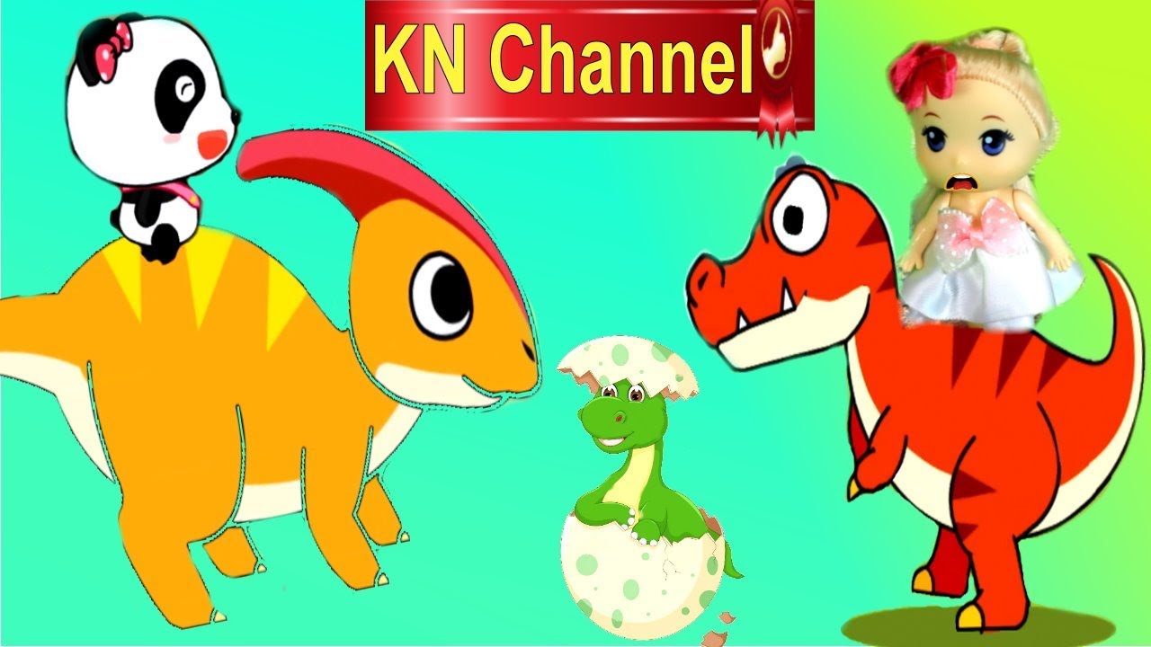 Trò chơi KN Channel BÚP BÊ LẠC VÀO THỜI TIỀN SỬ KHỦNG LONG  tập 1 | TREX