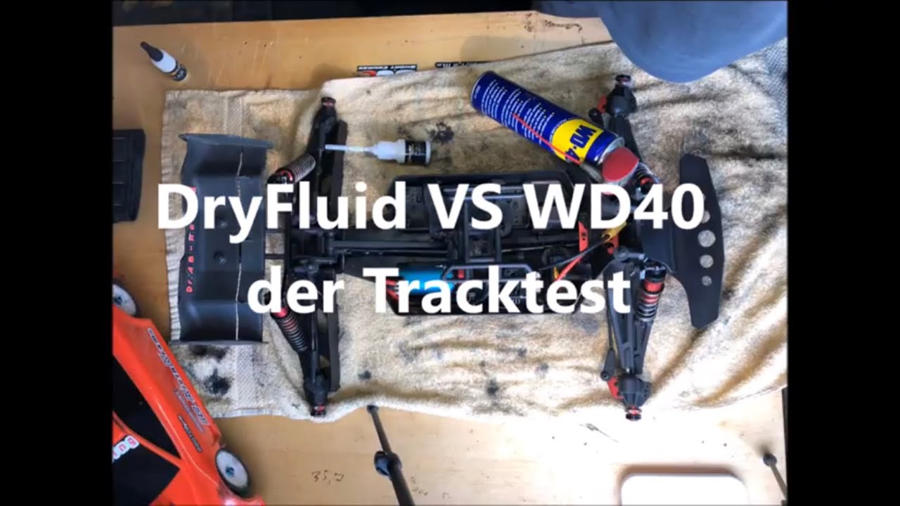 DryFluid Teil 2/ Tracktest/ Anschmutzung/ Vergleich zu WD40 [FULL HD]