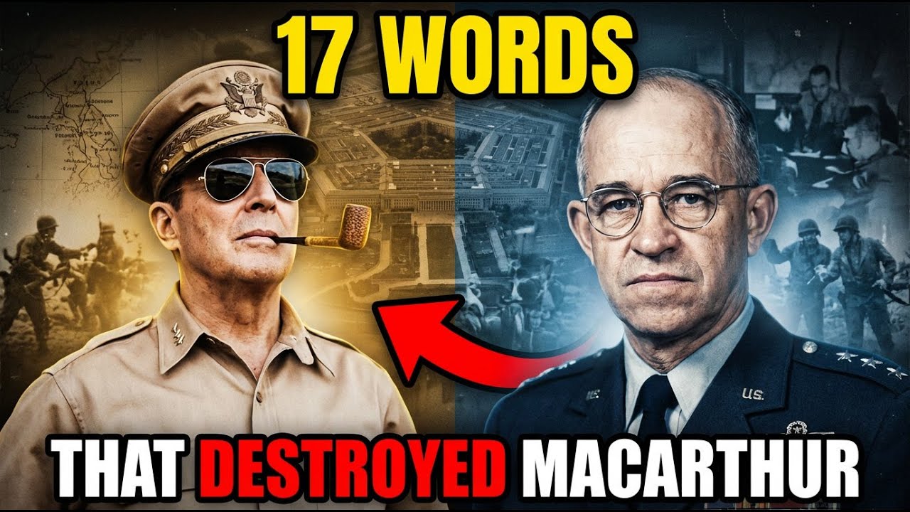 "Why Bradley Destroyed MacArthur's Career With Just 17 Words"