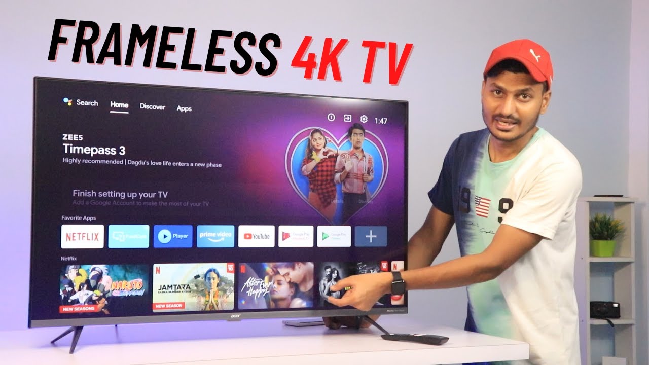 Acer 43'' 4K Frameless Android TV Unboxing and Review- Best TV at Just Rs. 25,999