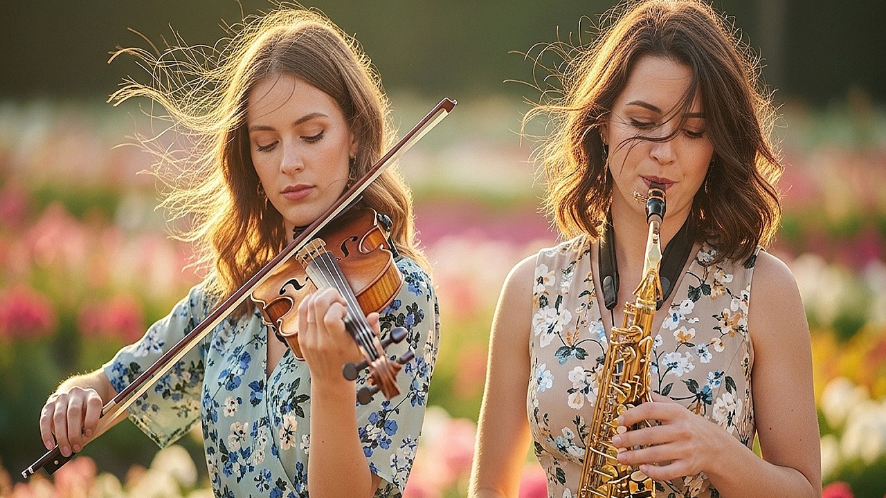 You’ll Fall in Love with These Saxophone & Violin Melodies 💕 | Romantic Instrumental Music