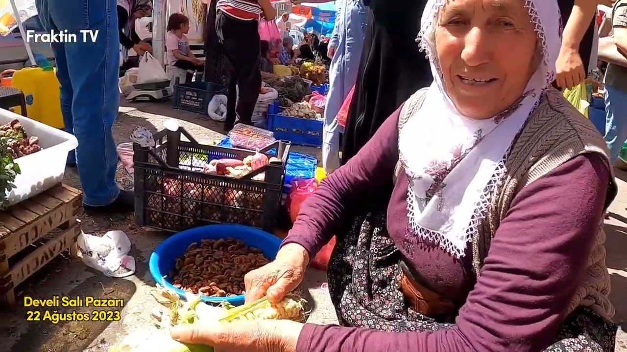 Develi Salı Pazarından Bu Hafta