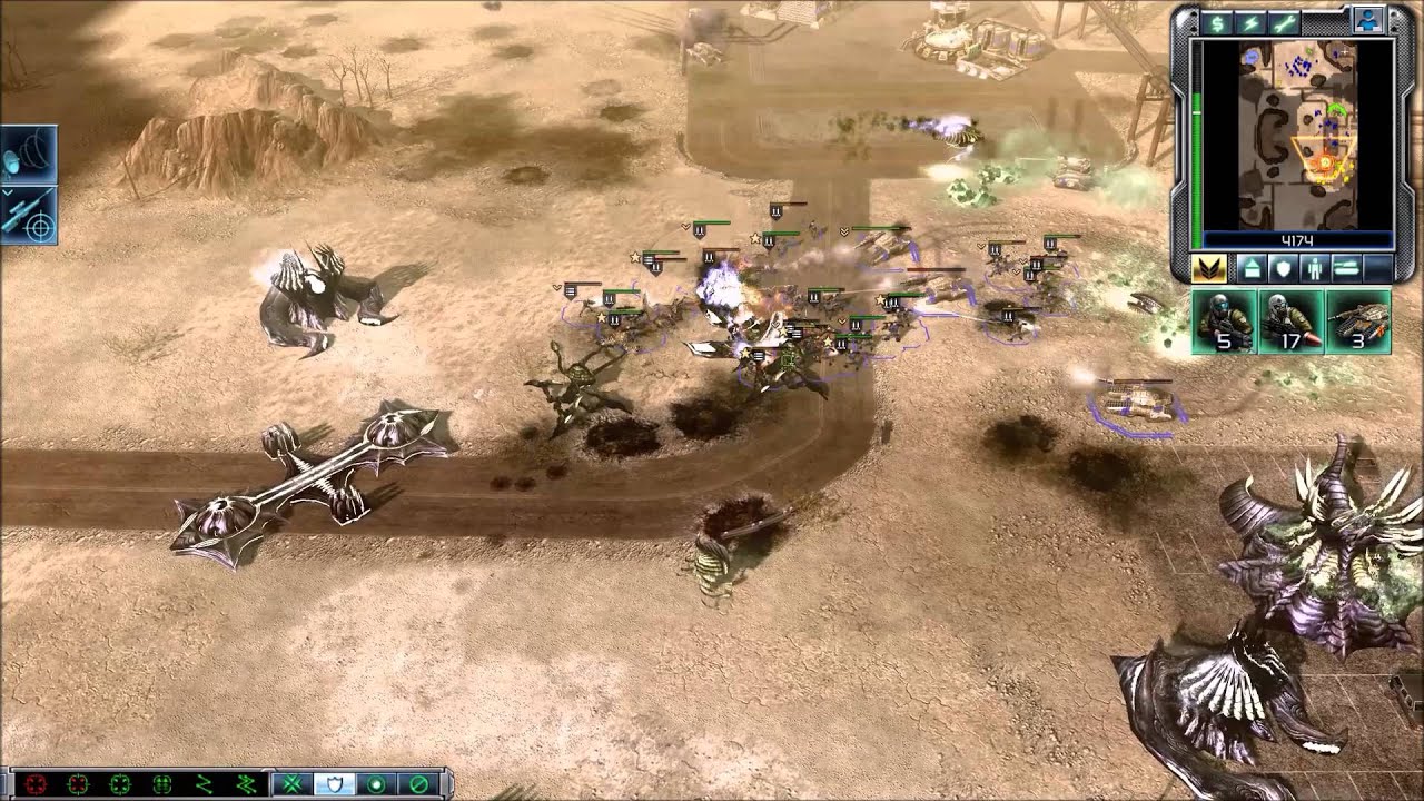 GDI vs Brutal Scrin Skirmish | Pipeline Problems | Command & Conquer 3: Tiberium Wars Gameplay