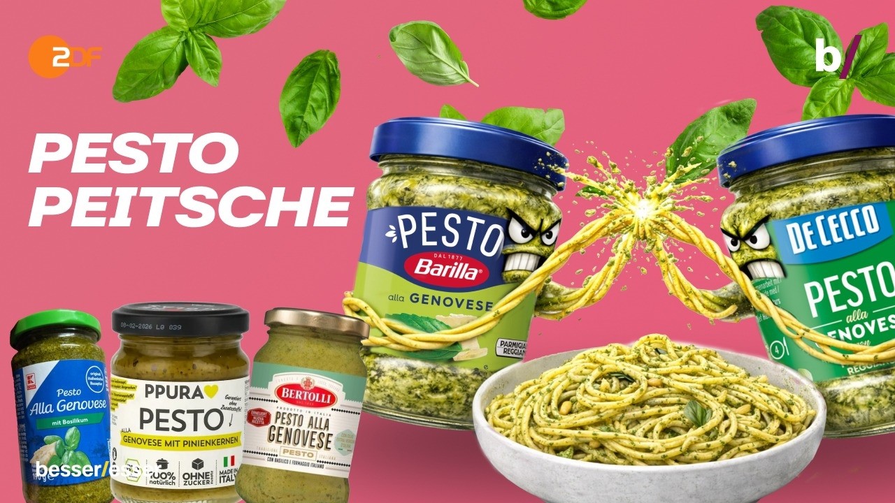 Mamma Mia: Barilla, Bertolli und Co. sausen durchs besseresser Pesto-Ranking