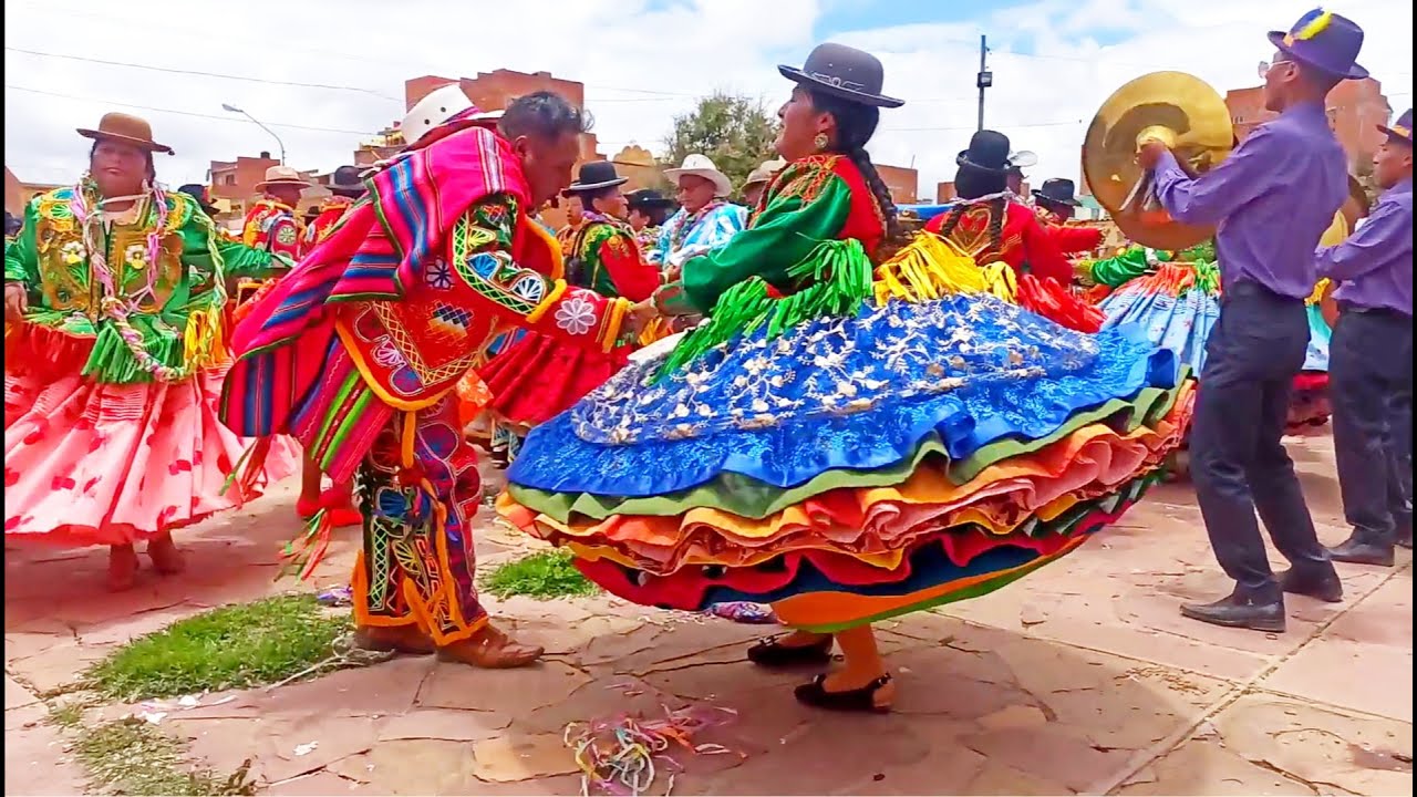LAJA /Danza TARQUEADA PATAK POLLERA 2024 (100 polleras ) Provincia Los Andes