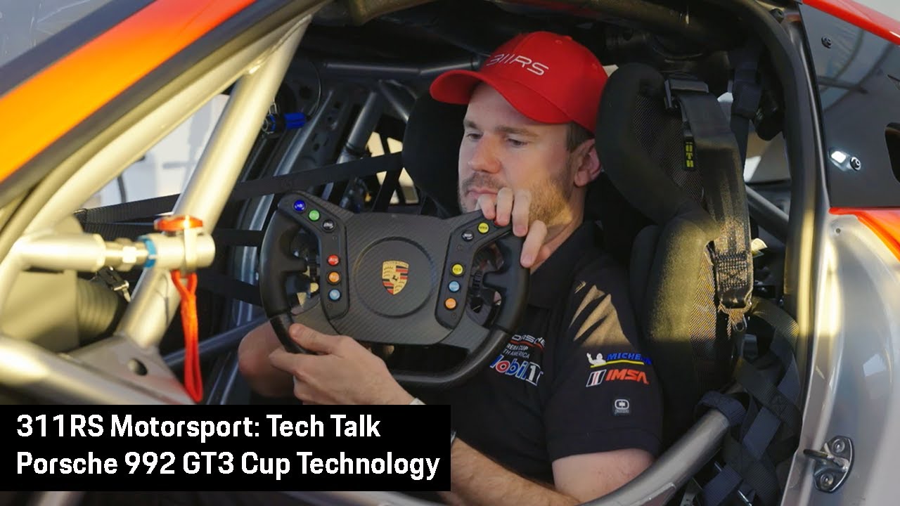 TECH TALKS: Porsche 992 GT3 Cup Steering Wheel