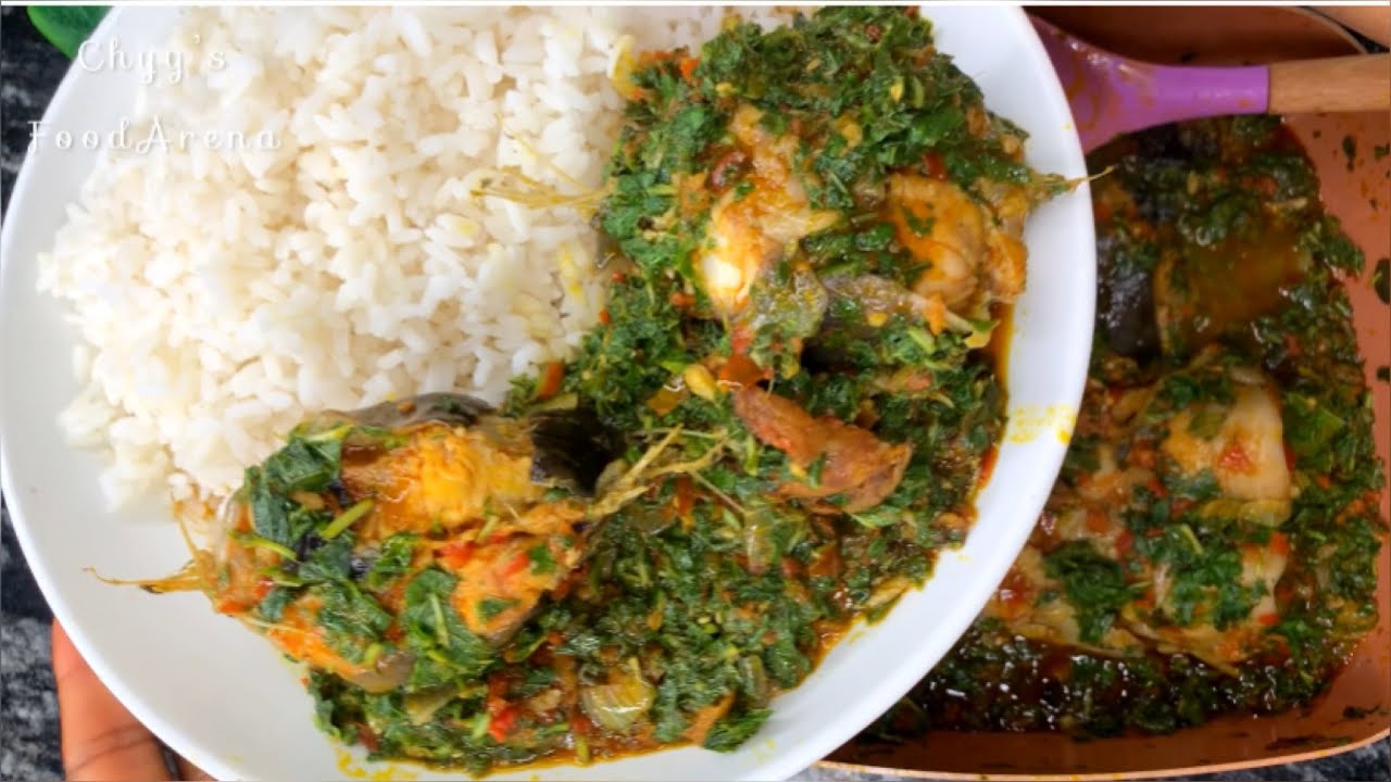 How to make delicious catfish vegetable sauce recipe for rice or yam |