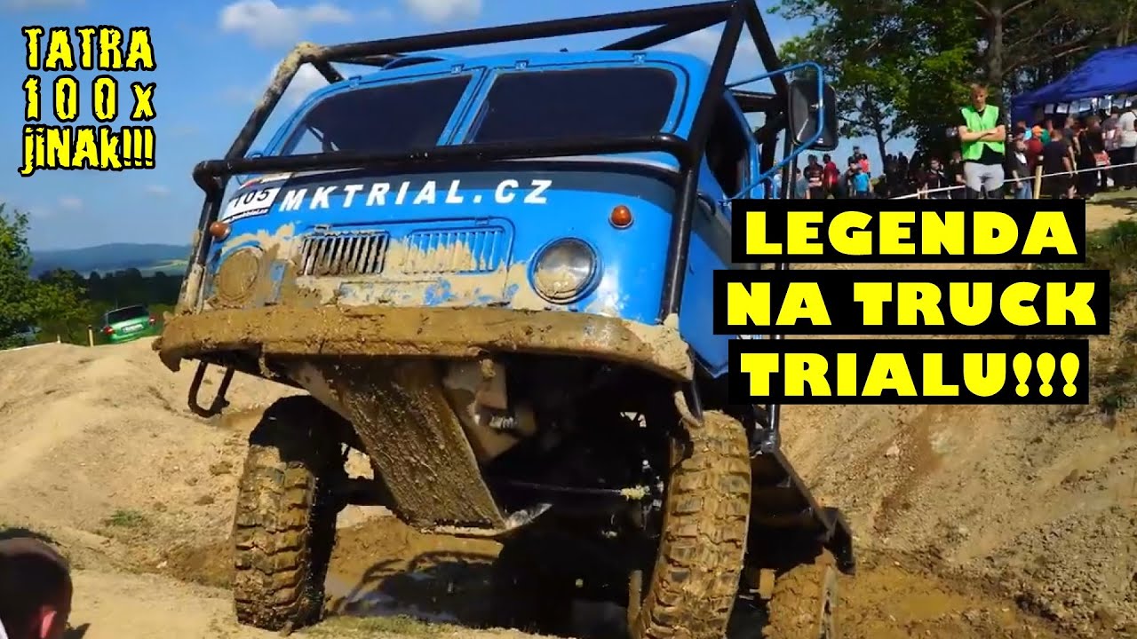 TATRA 805 v bahně! Nejlepší na TRUCK TRIALU! TATRA in MUD!