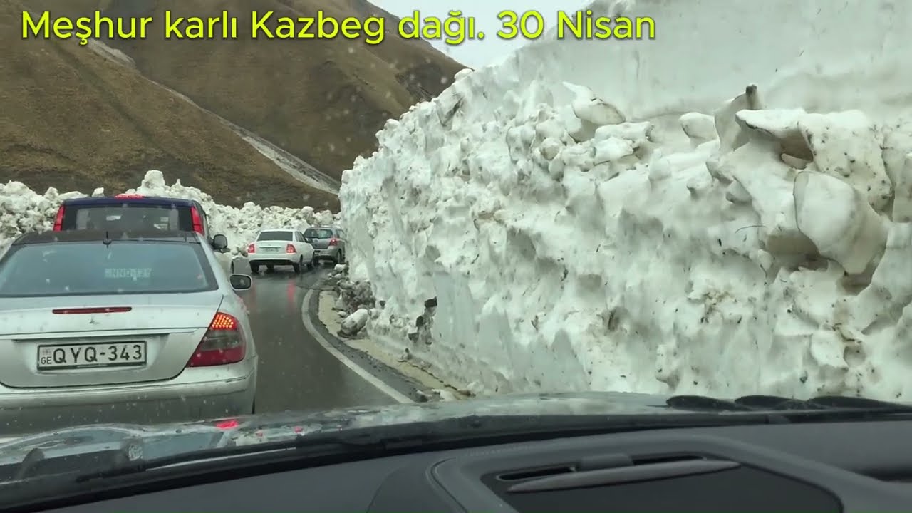 Kar Duvarları Arasında Yolculuk! ❄️🏔️ Gürcistan - Rusya Sınırı (Gudauri & Kazbegi)
