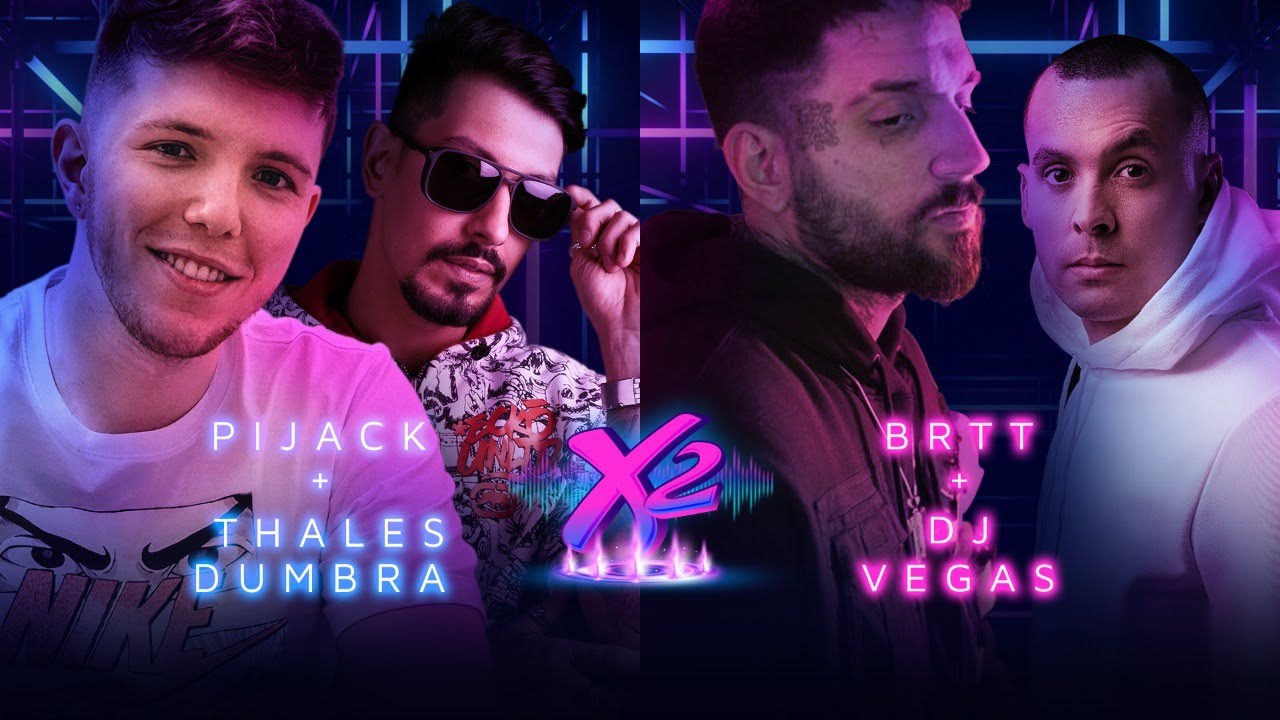 Pijack e Thales Dumbra vs brTT e Vegas | PlaYlist X2 - Semi Final