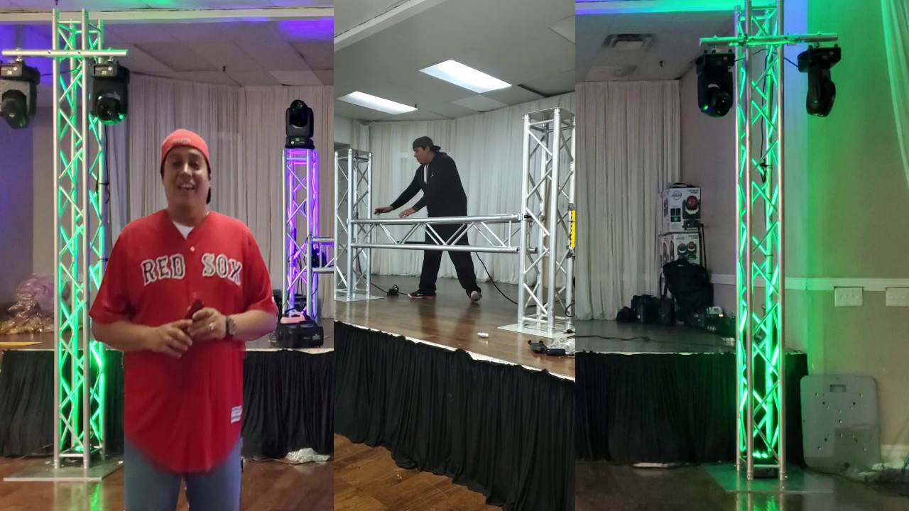 COMO ARMAR ESTRUCTURAS PARA ILUMINACION / DJ SET UP (PARTE 2)