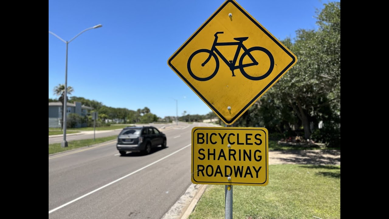 Sharing Spaces: Cyclist's rules on the Texas road
