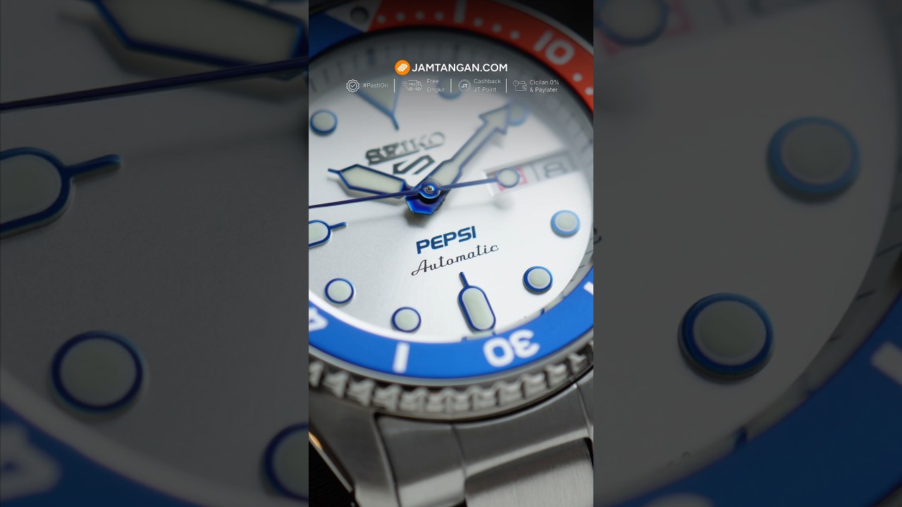 The true Pepsi watch akhirnya hadir di JAMTANGAN.COM! #jamtangan