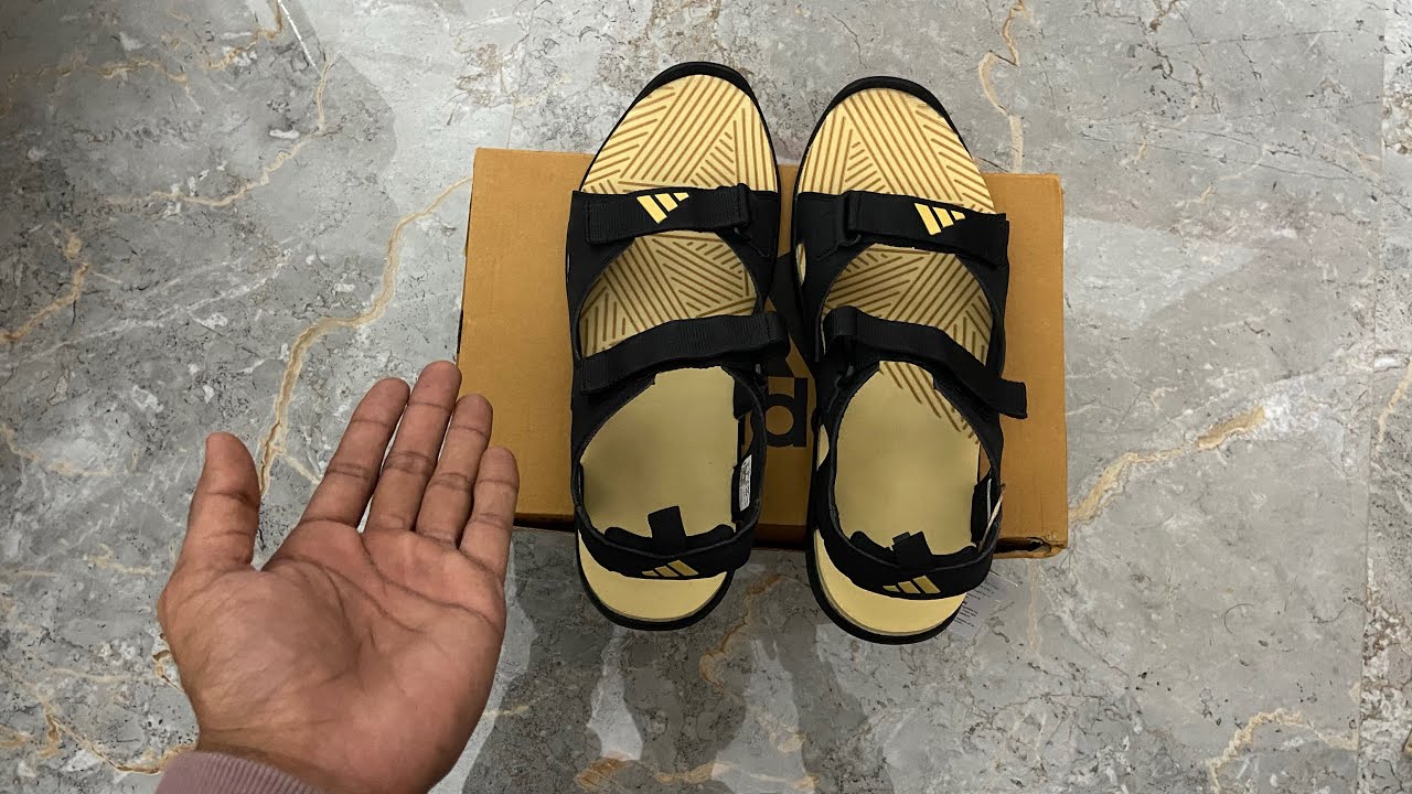 Adidas Sandals from Flipkart 🔥🙈  neat and unique look 