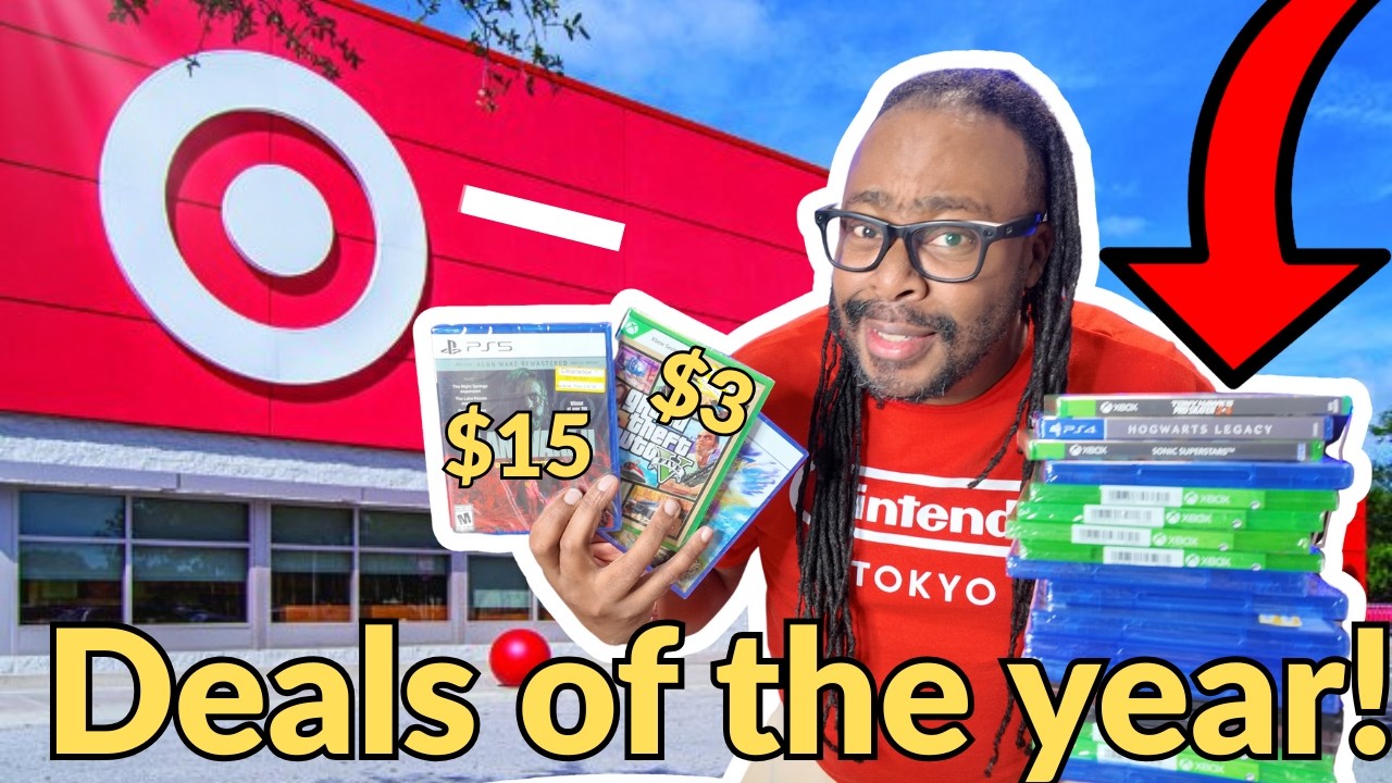 Почему игры для PS5 и Xbox такие дешевые в Target?!