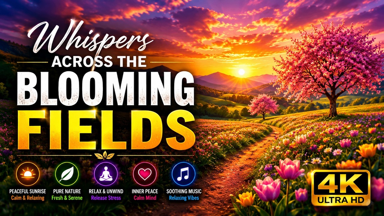 Where Flowers Whisper 🌸 Peaceful Nature Instrumental Journey