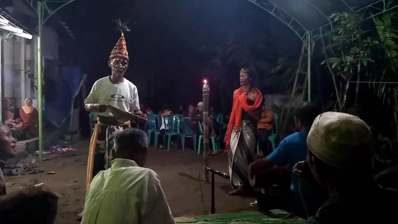 Kesenian Sandul Cepuk bereaksi Desa Cening