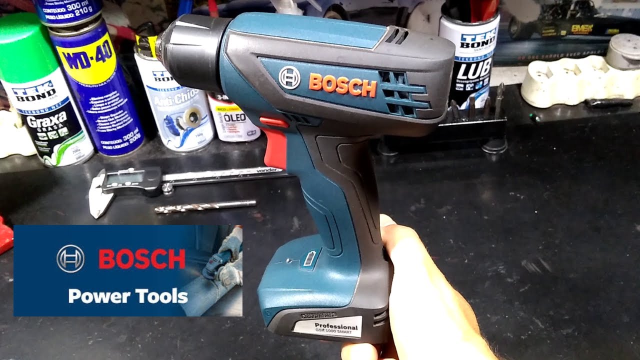 Furadeira e Parafusadeira GSR 1000 Smart Bosch