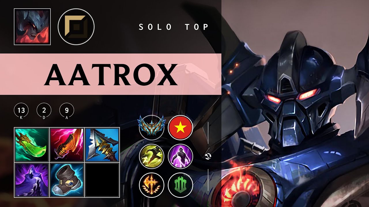 Aatrox Top vs Ornn - VN Challenger Patch 25.22