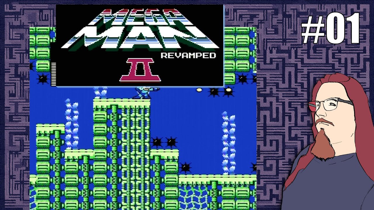 #01 - Slightly Different Game | Wulfon Plays Megaman 2 Revamped (NES)