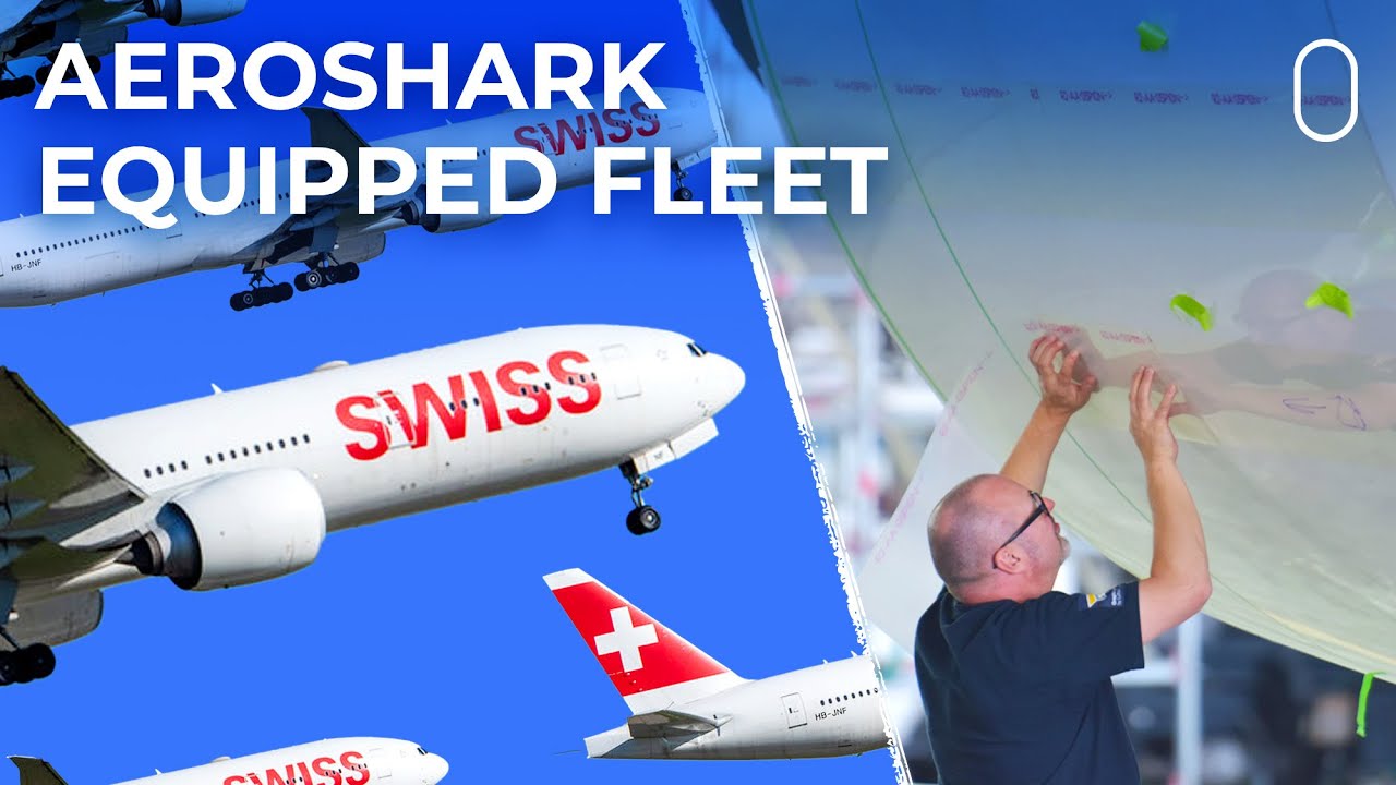 SWISS' Entire Boeing 777 Fleet Now Has Shark Skin Technology