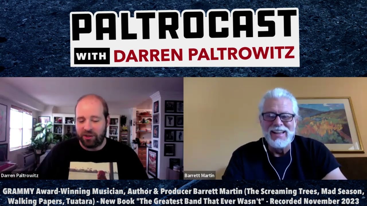 The Screaming Trees' Barrett Martin On His New Book, Seattle, Influences, His VEVO Series & More