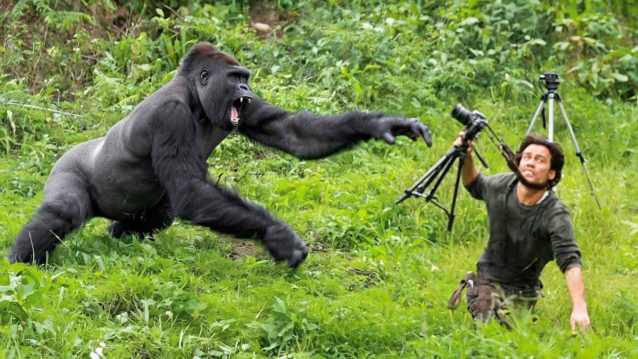 Animaux Sauvages Surprenant des Photographes d'une Manière Inattendue