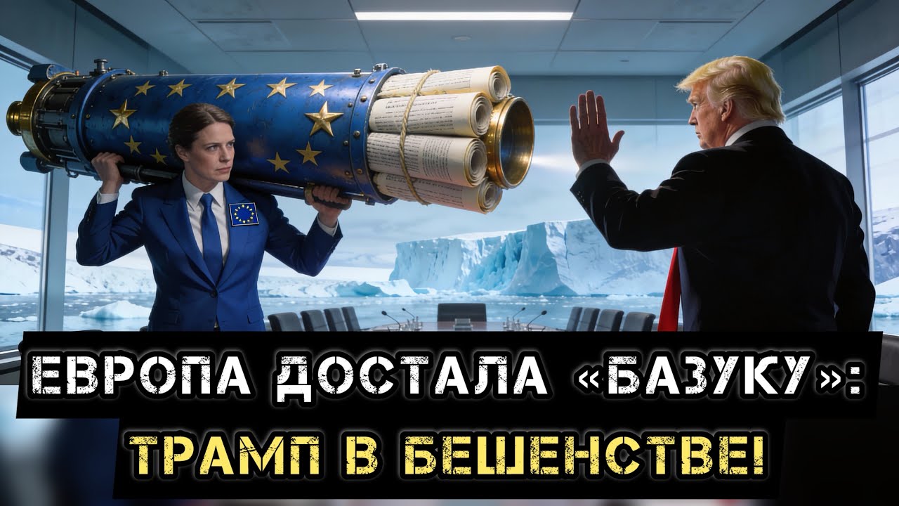ЕВРОПА ДОСТАЛА «БАЗУКУ»: Трамп в бешенстве!