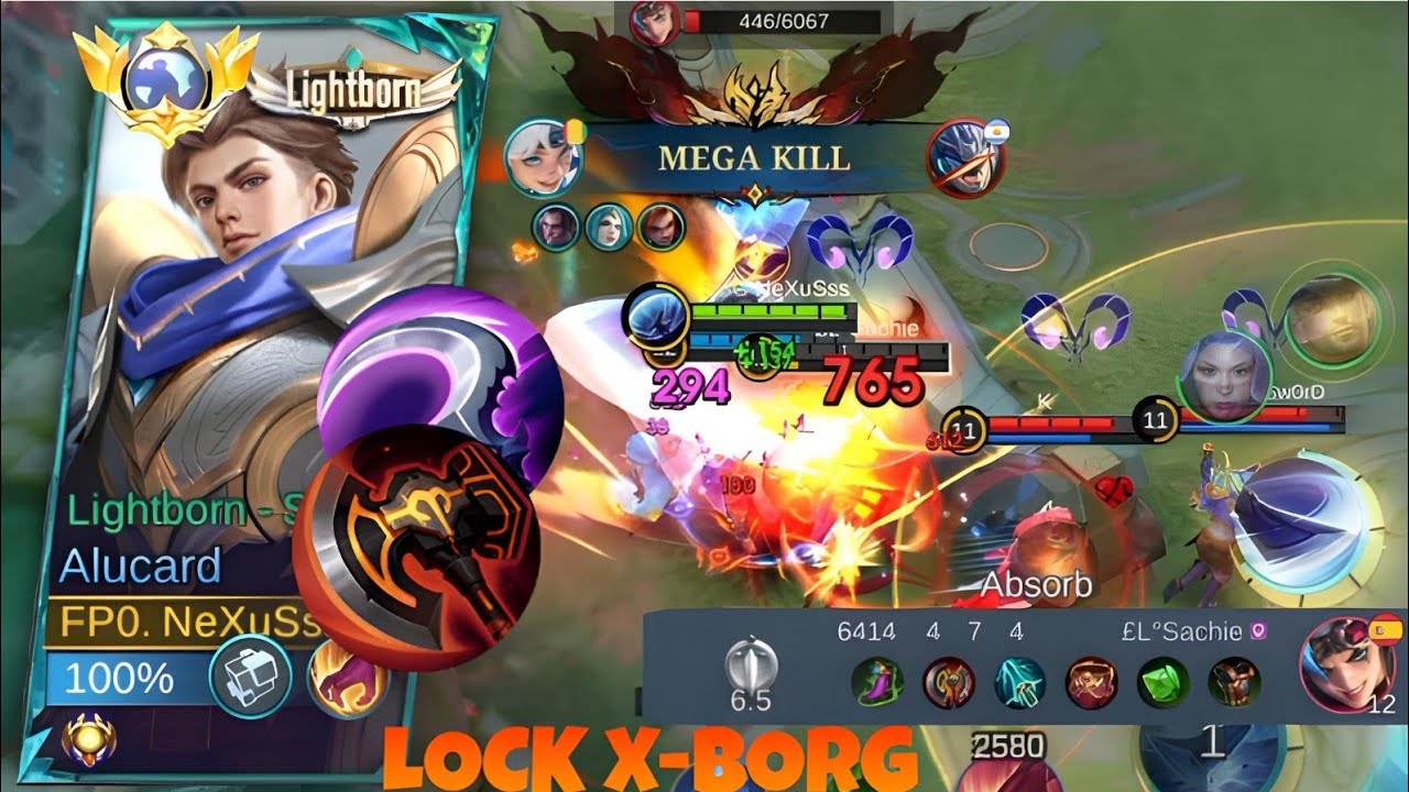 DUA ITEM INI APAKAH MASIH OP??!!🔥🔥 TEBAS X-BORG SAMPAI FEEDER!!!!🔥🔥💀💀 - Mobile Legends Bang-Bang