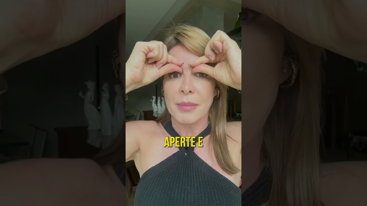 Exerc&iacute;cio para Ruga Glabela