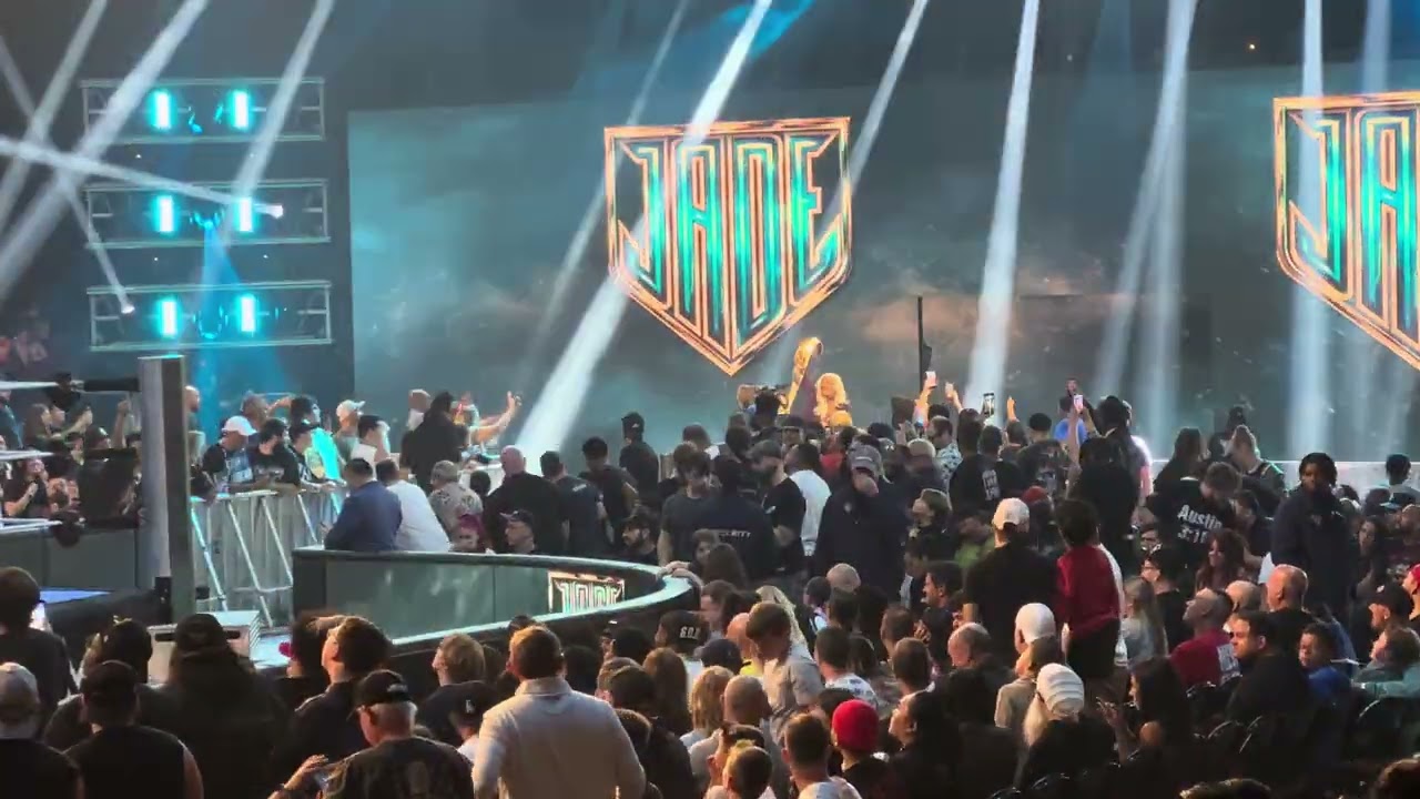 Jade Cargill segments is cut short in the end by the Queen Charolette Flair WWE smackdown 