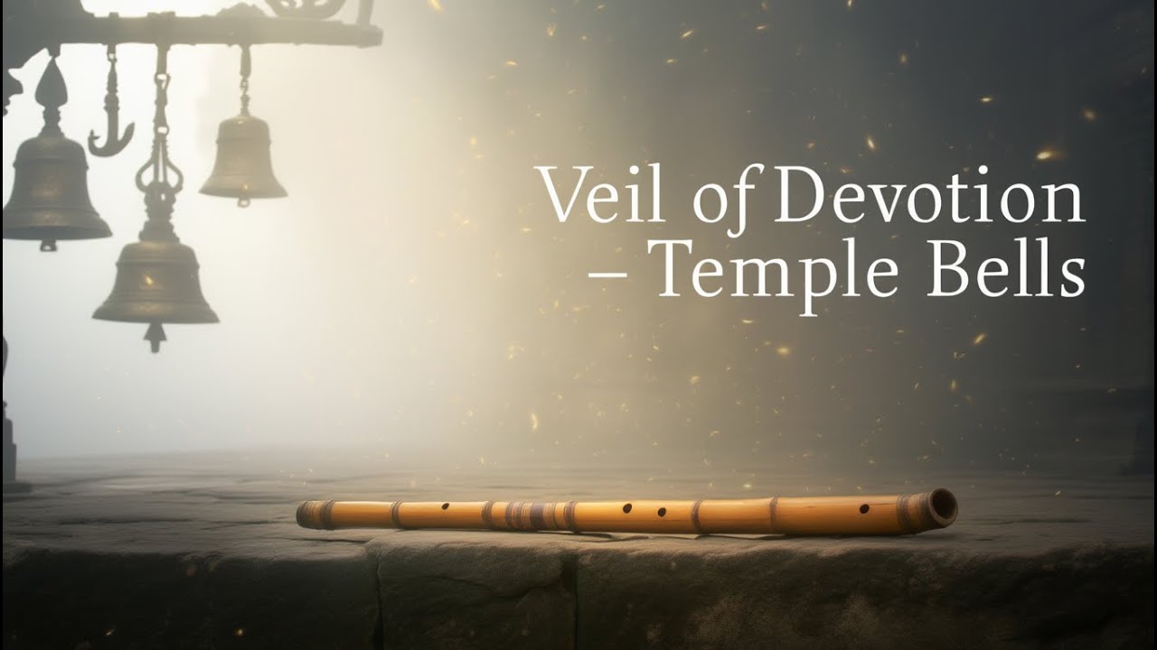 Veil of Devotion &ndash; Temple Bells | Bansuri, Ambient Textures