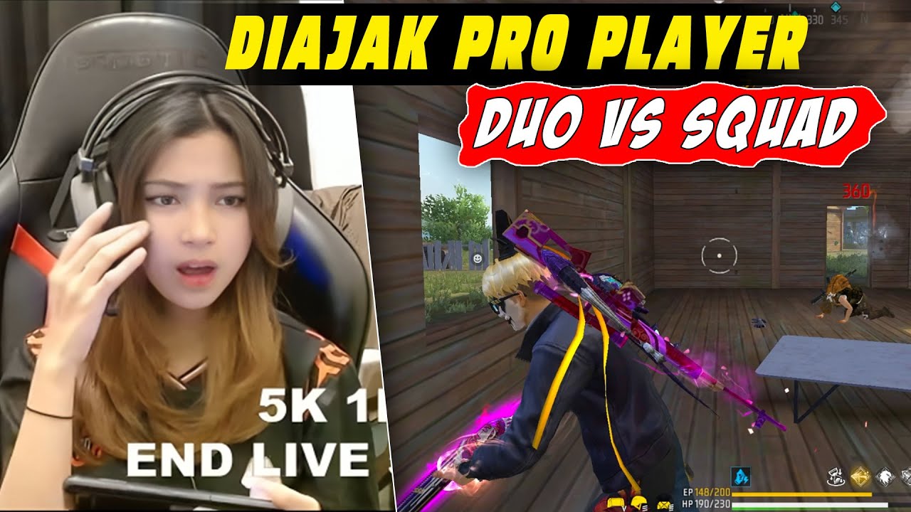 Sawer Streamer Cantik Anak Opi Esports Malah Diajak Duo Squad Bar Bar