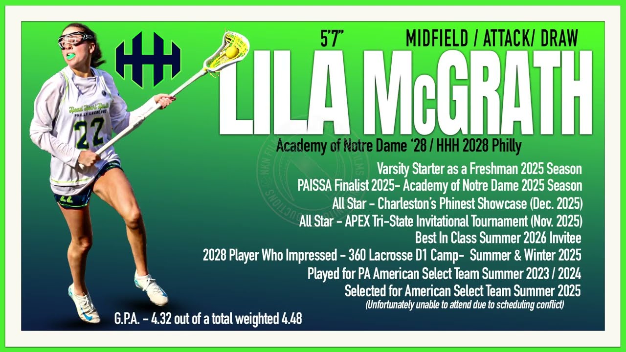 Lila McGrath 2025 Fall Highlights 