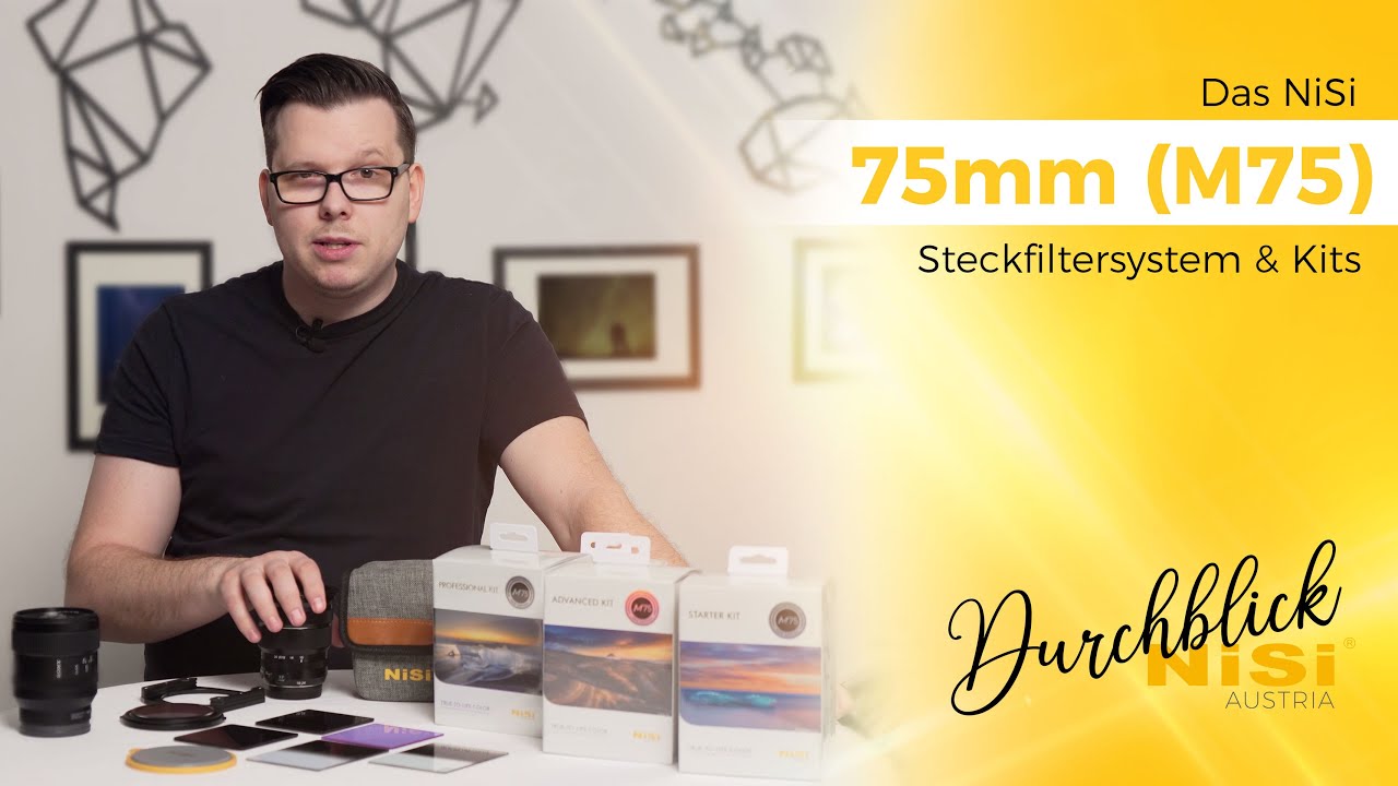 NiSi Austria | Das 75mm Steckfiltersystem (M75) und die 75mm Kits von Starter Kit bis Professional.