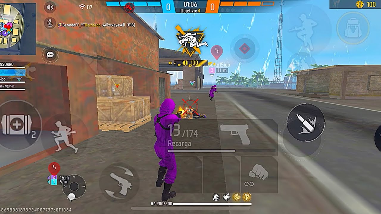 JUGANDO DUELO DE ESCUADRAS CLASIFICATORIA 🔥 PARTIDA COMPLETA 🎯 FREE FIRE #freefire #clasificatoria