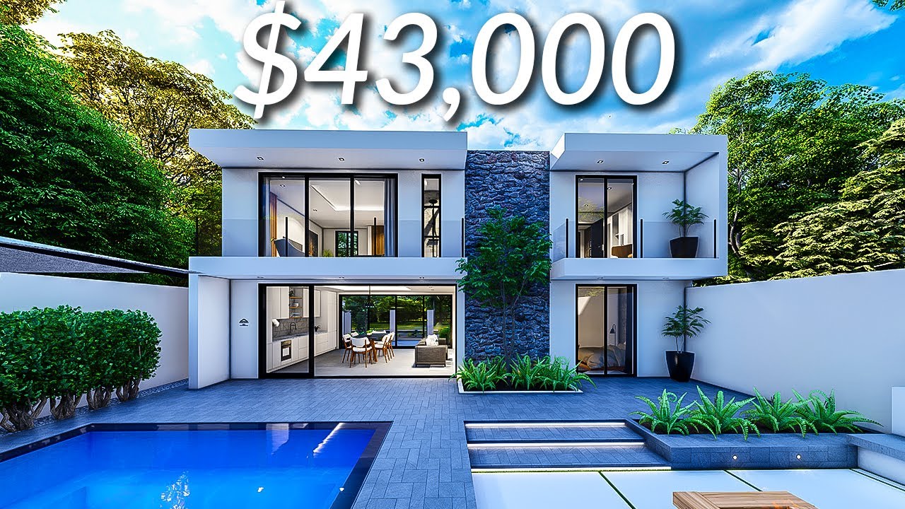 (6x12 Meters) Modern House Design | 3 Bedrooms House tour