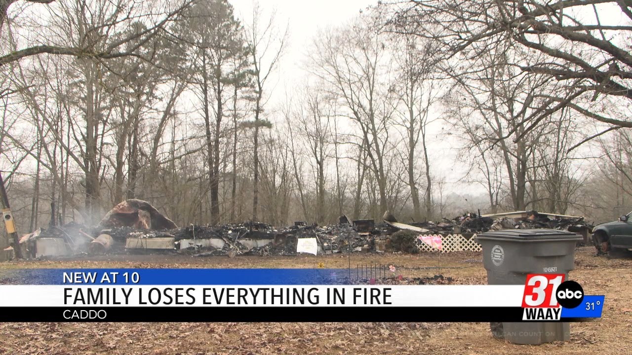 Caddo family loses everything in fire