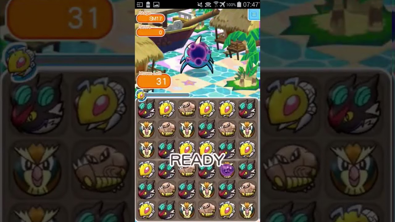 Pokemon Shuffle Survival Mode Clear