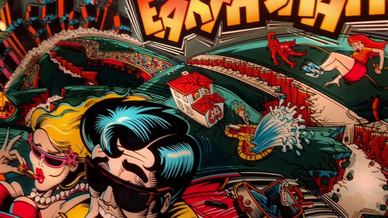 Pinball Tune Up: Earthshaker Gets New Ramps/LEDs/Plastic