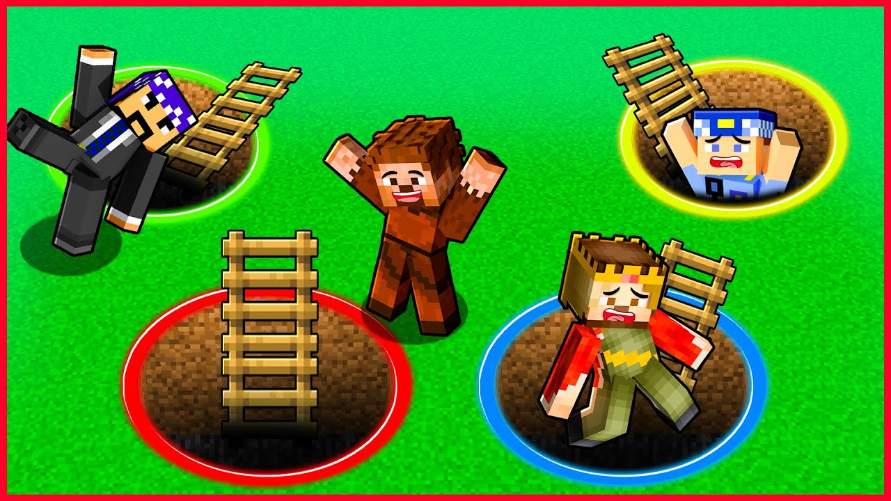 ŞEHİRDE GİZEMLİ ÇUKURLARA GİRİYORUZ! 😱 - Minecraft