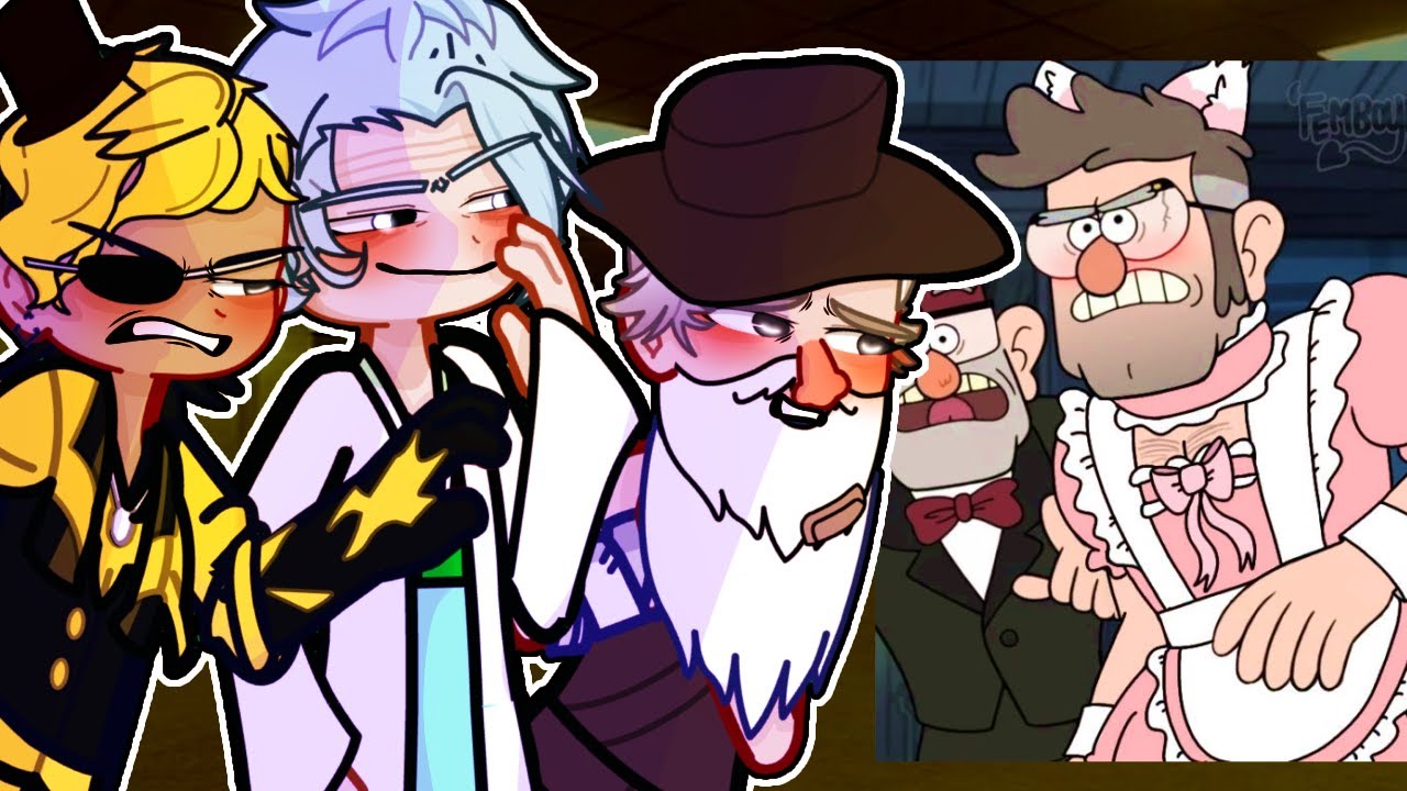 Stanford Exes reacts to Stanford Exes Gravity Falls  🃁❤️ Gacha 2 reacts Disney +