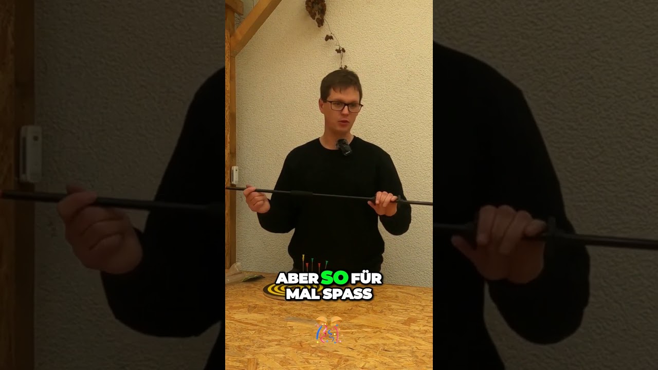 Spa&szlig; am Blasrohrschie&szlig;en - Ein Blick auf dieses coole Gadegt! #blowgun #blasrohr