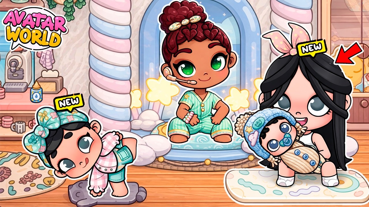 ¡MI BEBE VA A SU PRIMERAS CLASES DE YOGA👶🧘‍♀️💕! en AVATAR WORLD *NALA💞